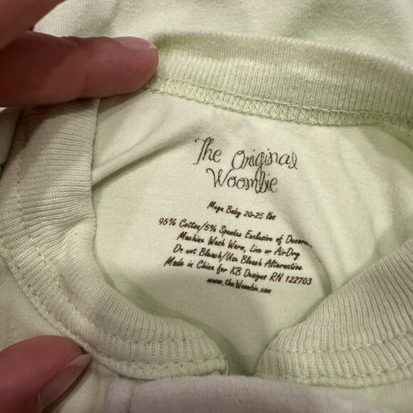 Woombie Green Baby Swaddle - Picture 7 of 7